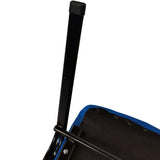 NNECN Stackable Office Conference Visitor and Community Chairs (Set of 7-Blue) - Side View