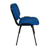 NNECN Stackable Office Conference Visitor and Community Chairs (Set of 7-Blue) - Extra Image