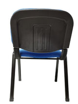 NNECN Stackable Office Conference Visitor and Community Chairs (Set of 7-Blue) - Extra Image