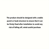 Wall-Mounted Space-Saving Folding Table with Creative Design - Top-Down View