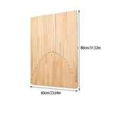 Wall-Mounted Space-Saving Folding Table with Creative Design - Low Angle