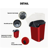Automatic Hot Air Pop Corn Maker Machine - Side View