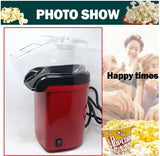 Automatic Hot Air Pop Corn Maker Machine - Top-Down View