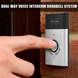 2-Way Voice Intercom Wireless Doorbell System - Side View