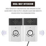 2-Way Voice Intercom Wireless Doorbell System - 45-Degree Angle