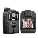 1080P Body Camera with 13-Hour Recording 64GB Black - Top-Down View