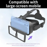 3D Vr Glasses With Smart Goggles For Smartphones - 45-Degree Angle