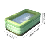 Inflatable Swimming Pool For Kids (150X105Cm) - Side View