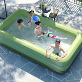 Inflatable Swimming Pool For Kids (150X105Cm) - Top-Down View