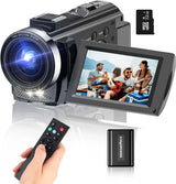 Digital HD Camera with Rotating Screen - 45-Degree Angle