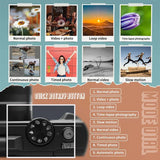 4K Digital Camera for Photography - Top-Down View