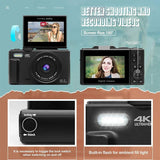 4K Digital Camera for Photography