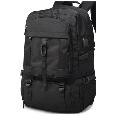 80L Mens Travel Backpack Waterproof  Black