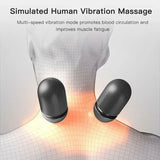 Electric Cervical Massage Pillow - 45-Degree Angle