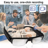 1080P HD Mini Camera Glasses Wearable DVR Video Recorder Black
