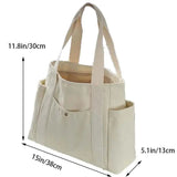 Tote Bag Casual Shoulder Handbag - Side View