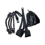 Pull-Up Assistance Bands Set 300LB Resistance Black - Side View