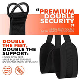Pull-Up Assistance Bands Set 300LB Resistance Black - 45-Degree Angle