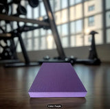 4CM Ultra-Thick NBR Yoga Fitness Support Pad Purple - Front View