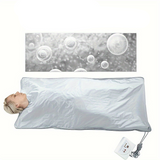 Far Infrared Sauna Blanket For Slimming & Detox(White) - Top-Down View