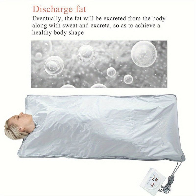 Far Infrared Sauna Blanket For Slimming & Detox(White)
