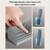 Sponge Mop Super Absorbent with 2 Mop Heads - Side View