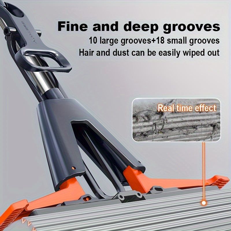 Sponge Mop Super Absorbent with 2 Mop Heads