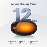 Smart Rechargeable Hand Warmers - Top-Down View