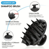 Silicone Bath Brush Set Gentle Exfoliating - Front View