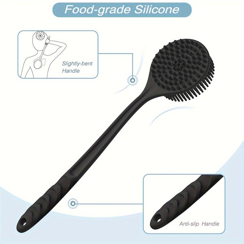 Silicone Bath Brush Set Gentle Exfoliating