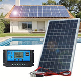 Outdoor Solar Power Generator Controller - Side View