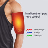 Heated Arm Massager Sleeve with USB Compression Therapy - Side View