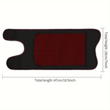 Heated Arm Massager Sleeve with USB Compression Therapy - Close-Up Angle