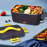 Electric Heated Lunch Box with Insulated Bag - 45-Degree Angle