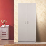 NNECN Two-Door Hanging Wardrobe - Front View