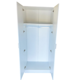 NNECN Two-Door Hanging Wardrobe - Top-Down View