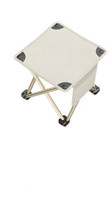 Outdoor Portable Folding Stool White