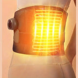 Self-Heating Magnetic Neck Support Brace Black - Front View