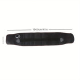 Self-Heating Magnetic Neck Support Brace Black - Side View