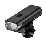 3000 Lumen Rechargeable Bike Light Black - Front View