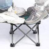 Outdoor Stylish Folding Stool - Front View
