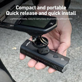 500 Lumen USB Rechargeable Bike Light Black