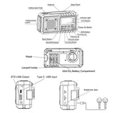 Emergency Hand Crank Solar Radio Yellow