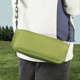 Portable Folding Backpack Stool Green