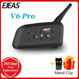 1200M Bluetooth Motorcycle Helmet Intercom Headset