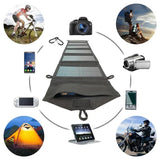 800W Foldable Solar Panel - Side View