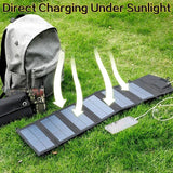 800W Foldable Solar Panel - Close-Up Angle