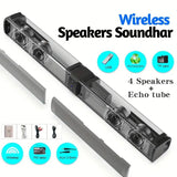 20W 3D Home Theater Stereo Surround Wireless Speaker - 45-Degree Angle