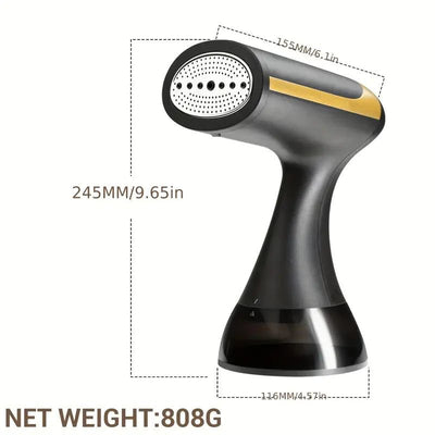 Household Commercial Hand-held Garment Steamer - Black