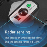 Super Bright 504 LED Solar Light - Top-Down View